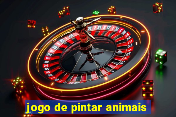 jogo de pintar animais